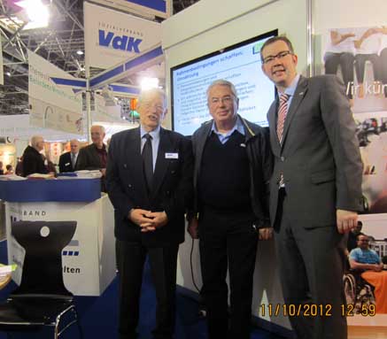 G�nter Schulte mit Herrn Zander